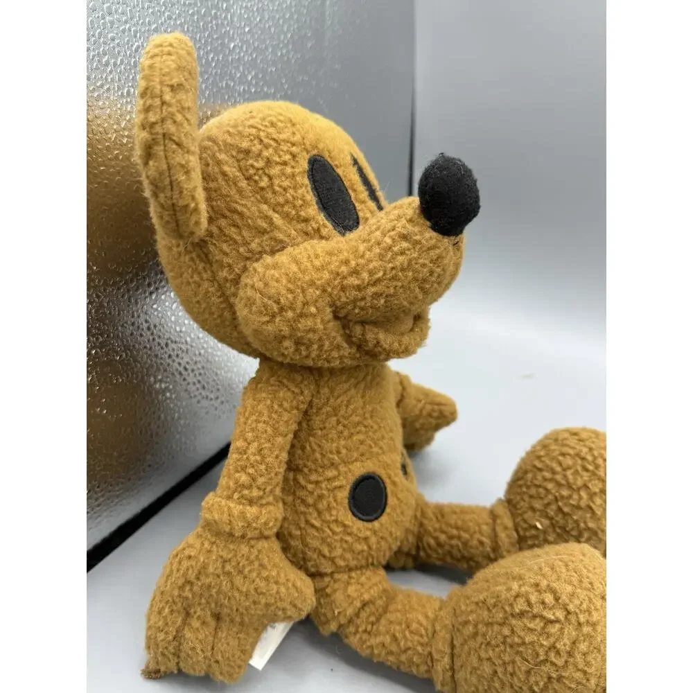 Disney x American Eagle Mickey Mouse Plush Brown Sherpa 12” Stuffed